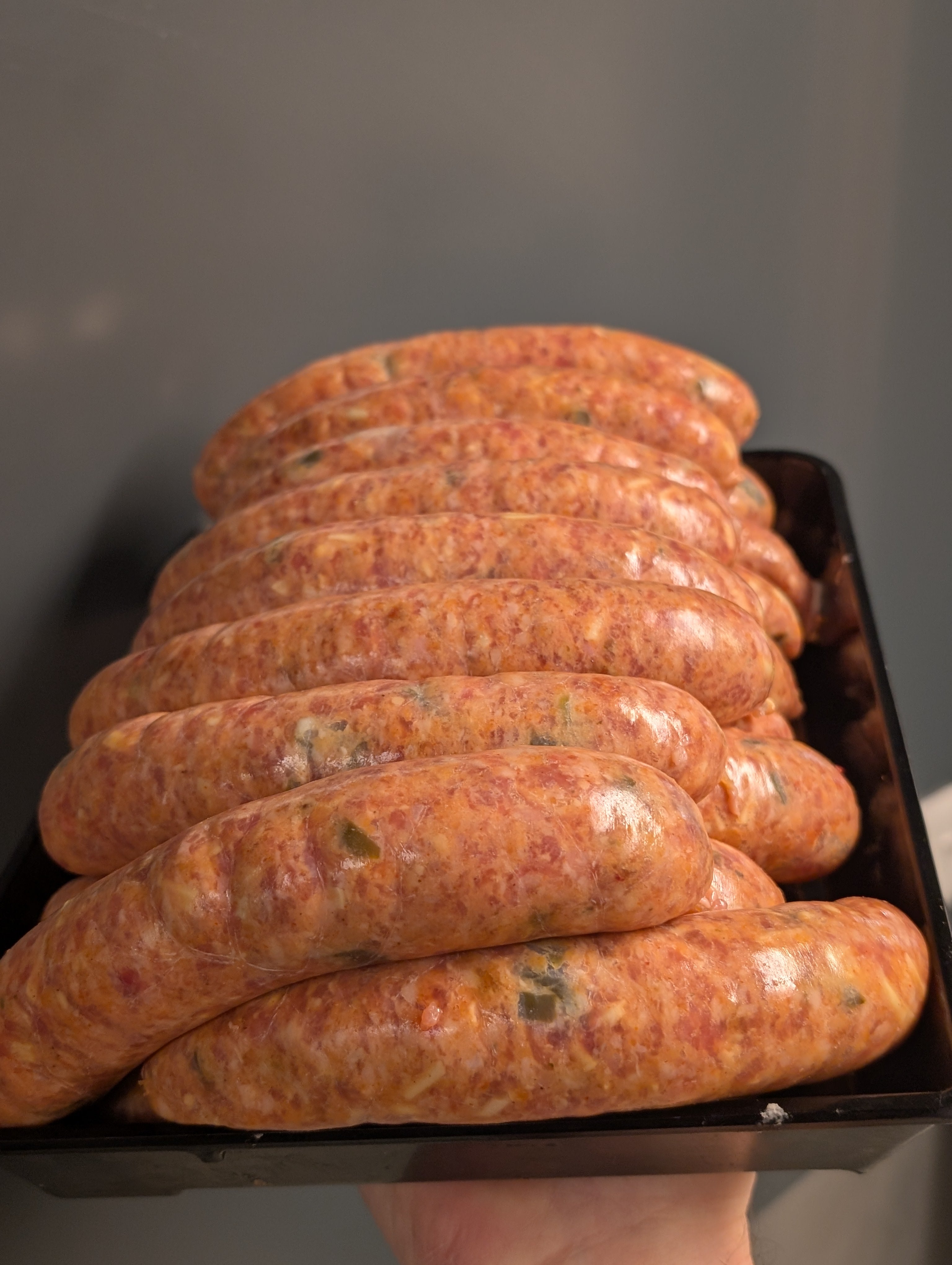 Pork, Jalapeno & Cheddar Sausage - Net Weight 700g